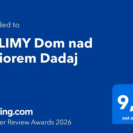 Dom Nad Jeziorem Dadaj 度假居 *